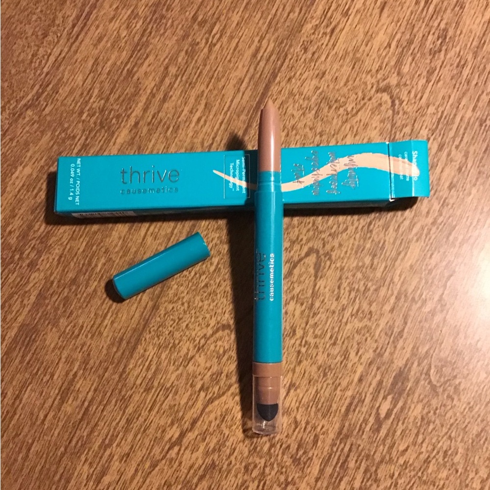 Thrive Causemetics Infinity Waterproof Eyeshadow Stick Shaney Jo caramel matte